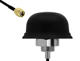 SIRETTA TANGO17/1M/LL/SMAM/S/S/26 Antenna Dome / Low Profile, Screw, IP67, GSM, GPRS, 824 MHz to 2.17 GHz, 2 dBi, Cable 1m, SMA Male