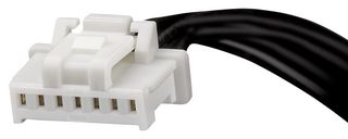 MOLEX 15133-0703 Cable Assembly, Pico-Clasp Receptacle to Pico-Clasp Receptacle, 7 Ways, 1 mm, 1 Row, 300 mm