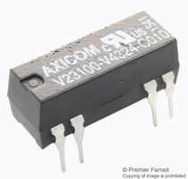 TE CONNECTIVITY - AXICOM V23100V4305C000 Reed Relay, SPDT, 5 VDC, V23100-V4 Series, Through Hole, 200 ohm, 1.2 A