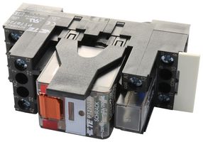 TE CONNECTIVITY - SCHRACK 6-1415074-1 Power Relay, DPDT, 230 VAC, 12 A, PT Series, DIN Rail, Non Latching