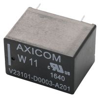 TE CONNECTIVITY - AXICOM V23101D3A201. Signal Relay, 5 VDC, SPDT, 2 A, W11/V23101 Series, Through Hole, Non Latching