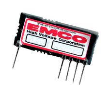 XP POWER SIP90 High Voltage DC/DC Converter, Regulated, Positive Output, Adjustable, 100 mW, 1 mA, Through Hole