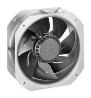 EBM-PAPST W4S200-HK04-01 AC Axial Fan, 230V, Square, 225 mm, 80 mm, Ball Bearing, 265 CFM