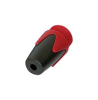 NEUTRIK BPX-2-RED Connector Accessory, Red, Boot, Neutrik PX Series Phone Plugs, BPX