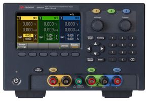 KEYSIGHT TECHNOLOGIES E36311A Bench Power Supply, DC , Programmable, 3 Output, 0 V, 6 V, 0 A, 5 A