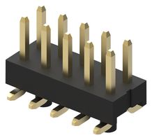 GCT BF030-10A-B0-0360-0277-0600-LB Pin Header, Board-to-Board, 2 mm, 2 Rows, 10 Contacts, Surface Mount Straight, BF030 Series