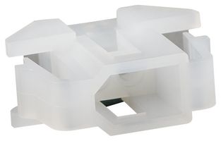MOLEX 150176-1020 Connector Housing, Natural, Standard .062"+ 150176 Series, Plug, 2 Ways, 3.68 mm