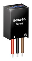RECOM POWER R-78W5.0-0.5 DC/DC Converter, ITE, 1 Output, 2.5 W, 5 V, 500 mA, R-78W Series