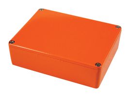 HAMMOND 1590BB2OR. Metal Enclosure, Small, Diecast Aluminium, 37.75 mm, 94 mm, 119.5 mm, IP54