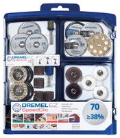 DREMEL 2615E725JA Assorted Tool Set, 70 Pieces