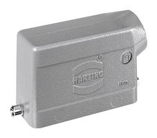 HARTING 19302241542 Heavy Duty Connector, M32, Hood, Side Entry, Aluminium Body, 1 Lever, 24B
