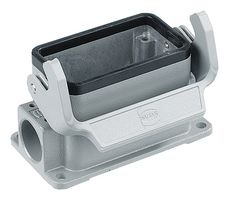 HARTING 19302101250 Heavy Duty Connector, M20, Hood, Side Entry, Aluminium Body, 1 Lever, 10B