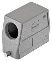 HARTING 19302240548 Heavy Duty Connector, M40, Hood, Side Entry, Aluminium Body, 1 Lever, 24B