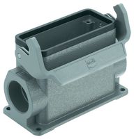 HARTING 19302160252 Heavy Duty Connector, M32, Hood, Side Entry, Aluminium Body, 1 Lever, 16B