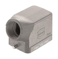 HARTING 19302061541 Heavy Duty Connector, M25, Hood, Side Entry, Aluminium Body, 1 Lever, 6B