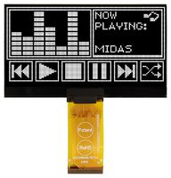 MIDAS DISPLAYS MCOT128064QV-WM