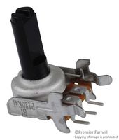 TT ELECTRONICS / BI TECHNOLOGIES P120K-F20BR5K Rotary Potentiometer, 5 kohm, 1 Turns, Linear, 50 mW, ± 20%, P120 Series