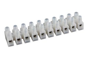 MULTICOMP PRO MC001834 Panel Mount Barrier Terminal Block, 2 Row, 10 Ways, 22 AWG, 10 AWG, 12 mm, 41 A