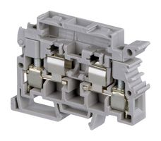 TE CONNECTIVITY - ENTRELEC 1SNA110368R1200 Fused Terminal Block, 2 Ways, 12 AWG, 4 mm², Screw, 6.3 A