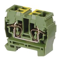 TE CONNECTIVITY - ENTRELEC 1SNA290219R1200 DIN Rail Mount Terminal Block, 4 Ways, 26 AWG, 12 AWG, 2.5 mm², Clamp