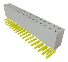 SAMTEC SSW-117-02-G-D-RA PCB Receptacle, Board-to-Board, 2.54 mm, 2 Rows, 34 Contacts, Through Hole Mount Right Angle