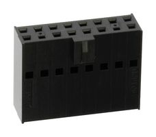 MOLEX 90142-0040 Connector Housing, Black, C-Grid III 90142 Series, Receptacle, 40 Ways, 2.54 mm