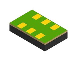 TEXAS INSTRUMENTS LMK61A2-644M53SIAT Oscillator, Internal EEPROM, Low Jitter, Programmable, 5.6 GHz, 3.135 V to 3.465 V Supply, QFM-6
