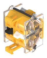 EAO 704.901.1 Contact Block, 10 A, 500 V, 1 Pole, 04 Series, Screw