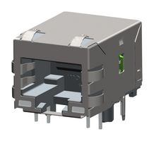 MOLEX 93626-3006 Modular Connector, RJ45 Jack, 1 x 1 (Port), 8P8C, Cat5e, Panel Mount, Through Hole Mount