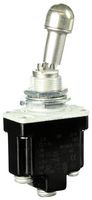 HONEYWELL 1TL1-1A Toggle Switch, On-Off-On, SPDT, Non Illuminated, TL Series, Panel Mount, 20 A