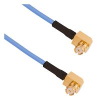 AMPHENOL SV MICROWAVE 7012-0803 RF / Coaxial Cable Assembly, 12 ", 305 mm, TFlex 405, SMP Right Angle Jack, SMP Right Angle Jack