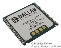 ANALOG DEVICES DS1744WP-120+ RTC IC, Date Time Format (Day/Date/Month/Year hh:mm:ss), Bytewide, 3 V to 3.6 V supply, PWRCP-34