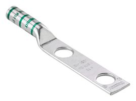 PANDUIT LCC8-14A-L Lug Terminal, LCC, Crimp, 8 AWG, Compression Lug, M6