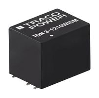 TRACO POWER TDN 3-1219WISM Isolated Surface Mount DC/DC Converter, ITE, 4:1, 3 W, 1 Output, 9 V