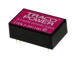 TRACO POWER TEN 3-4810WI Isolated Through Hole DC/DC Converter, ITE, DIP, 4:1, 3 W, 1 Output, 3.3 V