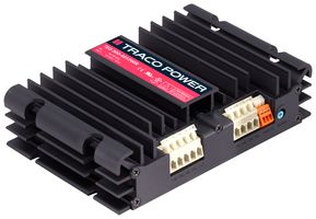 TRACO POWER TEQ 300-4815WIR Isolated Chassis Mount DC/DC Converter, Railway, Module, 4:1, 300 W, 1 Output, 24 V