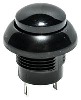 C&K COMPONENTS PNP8E2D2Y03QE Industrial Pushbutton Switch, PNP Series, 12.3 mm, SPST-NO, Momentary, Round, Black