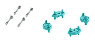 PHOENIX CONTACT 2203398 Corner Inlay, Dev Board Enclosures, Universal Case System, Blue, Pack of 4
