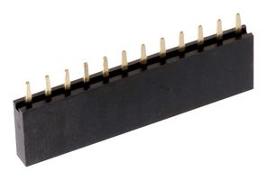 WURTH ELEKTRONIK 61300511821 PCB Receptacle, Board-to-Board, 2.54 mm, 1 Rows, 5 Contacts, Through Hole Mount