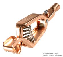 MUELLER ELECTRIC BU-21CPS Test Clip, Automotive, Solid Copper, 27 mm, 100 A