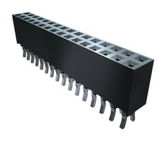 SAMTEC SSQ-120-01-L-D PCB Receptacle, Board-to-Board, 2.54 mm, 2 Rows, 40 Contacts, Through Hole Mount, SSQ