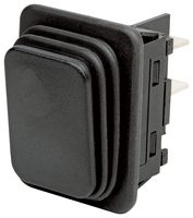 MARQUARDT 01934.3112-02 Rocker Switch, DPDT, Non Illuminated, Panel Mount, Black, 1930 Series