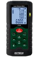 EXTECH INSTRUMENTS DT60M Laser Distance Meter, 0.05m to 60m (2" to 196ft), ± 2mm (± 0.08"), LCD, 2 x AAA