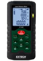 EXTECH INSTRUMENTS DT100M Laser Distance Meter, 0.05m to 100m (2" to 330ft), ± 2mm (± 0.08"), LCD, 2 x AAA
