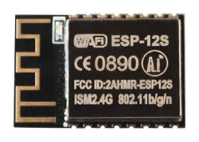 RF SOLUTIONS ESP-12S Wireless LAN Module, 2.484 GHz, UART, Networking, Home Automation, Wireless Positioning System