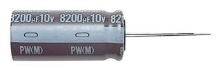 NICHICON UPW2A330MPD1TD Electrolytic Capacitor, 33 µF, 100 V, ± 20%, Radial Leaded, 5000 hours @ 105°C, Polar