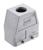 HARTING 19628100427 Heavy Duty Connector, M32, Hood, Top Entry, Aluminium Body, 2 Lever, 10B