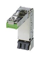 PHOENIX CONTACT 1421877 Modular Connector, Right-angle, RJ45 Plug, 1 x 1 (Port), 8P8C, Cat5, IP20, Cable Mount