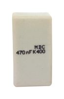 KEMET MDC10106K50A58P7TUBE General Purpose Film Capacitor, Metallized PET, 10 µF, ± 10%, 30 V, 50 V