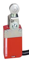 TELEMECANIQUE SENSORS XCSM3916L1 Limit Switch, Rotary, DPST-NC, SPST-NO, 1.5 A, 240 V, 0.5 N, Preventa XCS Series